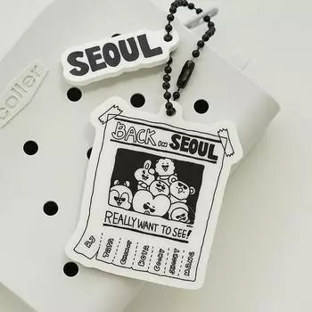 Акриловый брелок BT21 CITY EDITION - Сеул 1P