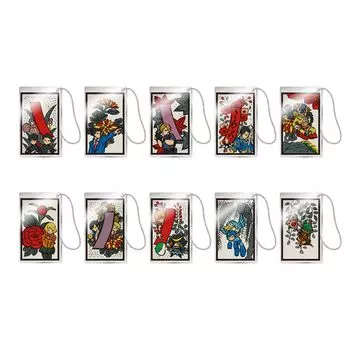 Акриловый брелок Capcom Capcom Hanafuda, примерно В59 x Ш35 x Г3 мм, железный (BOX) Акрил,