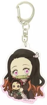 Акриловый брелок Demon Kimetsu no Yaiba Kamado Nezuko Gyugyutto Slayer