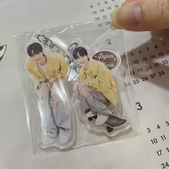 Акриловый брелок для ключей Beon Woo-seok D-icon B-type