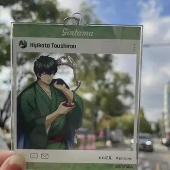Акриловый брелок для ключей Gintama Hijikata Toshiro, распродажа в Instagram