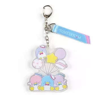 Акриловый брелок для ключей Sanrio Tuxedo Sam 426679 (Воздушный шар мечты)