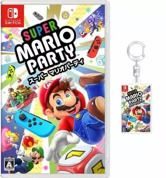 Акриловый брелок для ключей Super Mario Party Switch - (оригинал включен)