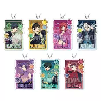 Акриловый брелок для ключей TV Anime Trading NEON China Box of 7 “Blue Rock” ver.