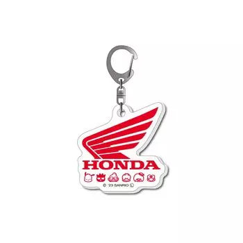 Акриловый брелок Hapidanbui x Super Cub с логотипом персонажа Sanrio Super Cub Honda Cute Collaboration Brand GS Official Goods LCK061