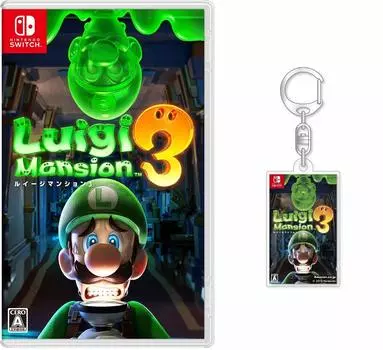 Акриловый брелок Mansion 3 Luigi s -Switch (оригинал включен)