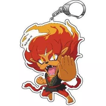 Акриловый брелок Yokai Watch Yokai Watch 08 Meramelion AK
