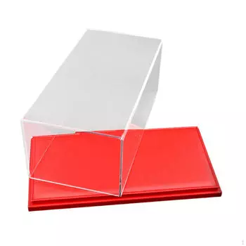 Акриловый чехол для дисплея модели автомобиля, прозрачный защитный органайзер, сборная коробка для коллекционирования