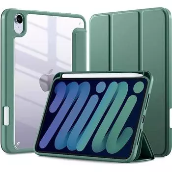 Акриловый чехол для iPad mini6 8,7 дюйма, задняя крышка для планшета, прозрачный акриловый корпус с подставкой для карандашей для ipad mini4 mini5 8,7 дюйма Ipad mini6 8.7 розовый