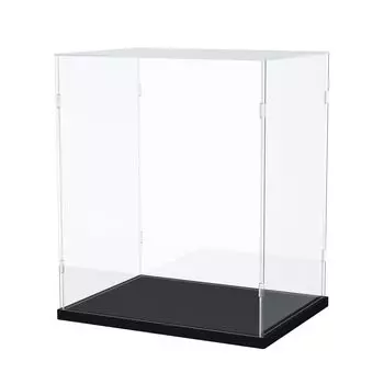 Акриловый чехол Duvinin, витринный чехол для фигурок, коллекционный чехол для хранения фигурок, прозрачный акрил, подходит для перчаток LEGO, в комплекте очистка, 35 шт.