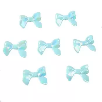 Акриловый цвет под АБ, имитация банта, однотонные бусины, бусины с прямым отверстием, бусины для рукоделия, ювелирные изделия, ожерелье, заколка для волос, материал для бисероплетения 10 pieces