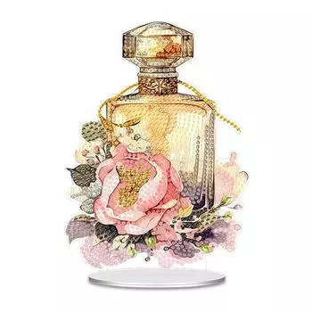 Акриловый цветок духи коттедж автомобиль 5D DIY алмазное искусство настольные украшения DE LL052