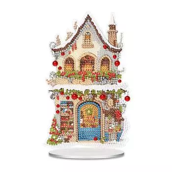 Акриловый Цветок Духи Коттедж Автомобиль Алмазная Картина Настольные Украшения Комплект # LL043