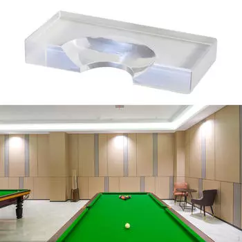 Акриловый держатель для бильярдного мела, локатор, прозрачный маркер положения бильярдного шара для шаров для снукера 57.2MM