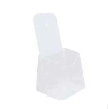 Акриловый держатель для брошюры Дисплей Стенд Подарки Документ Бумага Литература Журналы A6 1 Tier