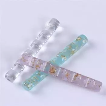 Акриловый держатель для кистей с пятью сетками, прозрачная подставка для ручек, подставка для маникюра, инструменты для дизайна ногтей прозрачный