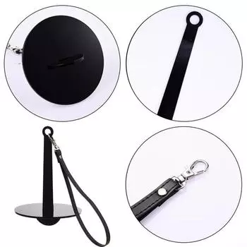 Акриловый держатель для пряжи на запястье Компактный держатель для пряжи против образования формований transparent