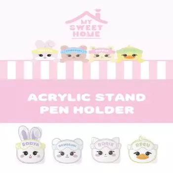 Акриловый держатель для ручек BLACKPINK MY SWEET HOME SOOYA_JISOO