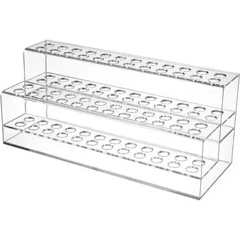 Акриловый держатель для ручек, большая вместимость, складная подставка для стола, полка для хранения кистей, офисные органайзеры, школьный офис