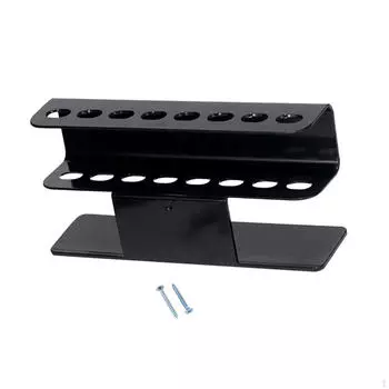 Акриловый держатель с 8 отверстиями, стойка для хранения мягких наконечников, модный дисплей, бар, игровая комната White