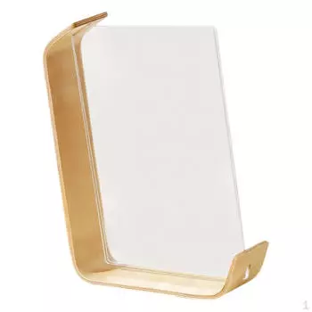 Акриловый держатель знака, рамка для фотографий, меню, водонепроницаемый двухсторонний дисплей, флаер, стенд для отеля, 6inch