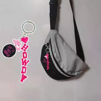 Акриловый диско-шар брелок креативный ковбойский брелок шляпа вестерн ковбой вечеринка брелок