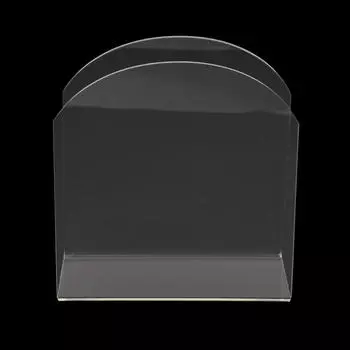 Акриловый диспенсер для салфеток, держатель, поднос для напитков, U-образная прозрачная коробка для салфеток, подставка для салфеток, стойка для хранения носовых платков None прозрачный