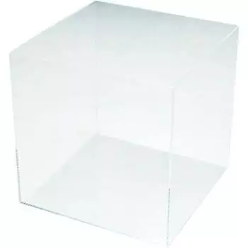 Акриловый дисплейный ящик TRUSCO квадратный 100 x 100 x 100 x 8 штук 5-сторонний ACB-101010 [Распродажа ящиков] чистый