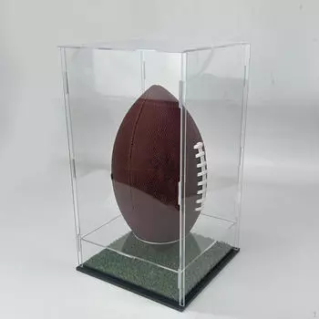 Акриловый футбольный витринный шкаф-витрина для регби, переносная стойка для хранения