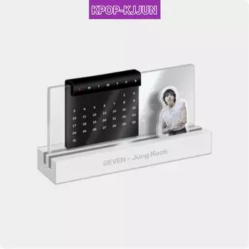 Акриловый календарь-подставка BTS Jungkook SEVEN 1ea