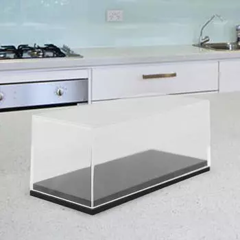 Акриловый кейс для коллекционных предметов, демонстрационный стенд для машин и игрушек в масштабе 1/87 white base