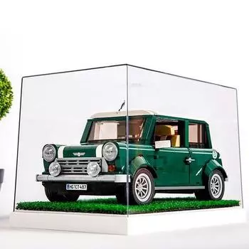 Акриловый коллекционный чехол LEGO, чехол для мини-фигурки, автомобильный диорама, выставочный центр Diorama, 1 корейская игрушка