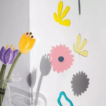 Акриловый колокольчик Полезный красочный милый кулон Скандинавский колокольчик Акриловый колокольчик