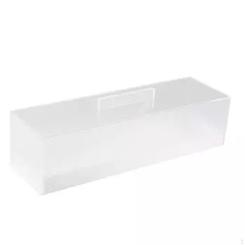 Акриловый контейнер для выпечки, прямоугольный, переносной, органайзер для торта, хлеба, принадлежности для выпечки Style B