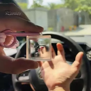 Акриловый кулон в пиксельном стиле, компактный брелок для сумок, автомобилей, прозрачный пиксельный дизайн, подвеска на рюкзаки, сумки, мобильные телефоны чистый