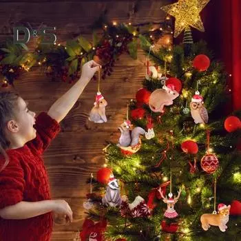 Акриловый кулон в виде животного, украшение для автомобильной сумки, брелок с шнурком, легко повесить, очаровательное подвесное украшение в виде белки A