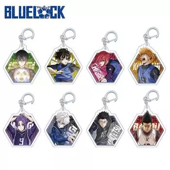 Акриловый кулон высотой 6 см из аниме «Blue Lock» 6Cm double-sided HD