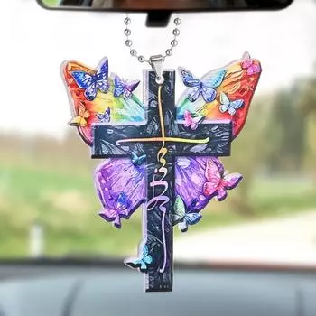 Акриловый материал, плоские украшения для автомобиля, украшения для дома, подвески, украшения для рюкзака, подвески для брелока style 1