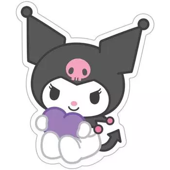 Акриловый мобильный телефон Sanrio pop talk, сердце Куроми, 1 шт.