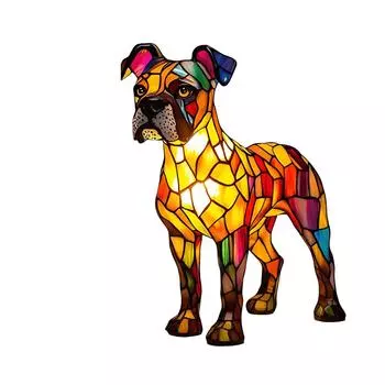 Акриловый новый кулон в виде собаки для украшения окон дома One Size