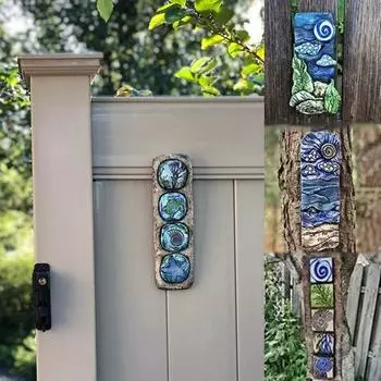 Акриловый орнамент, звездное небо, океан, художественная скульптура, звездное небо, океан, наружное украшение