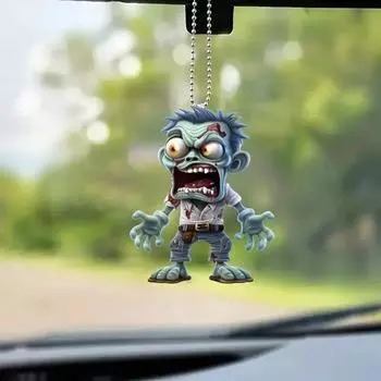 Акриловый плоский 2D автомобильный кулон подвеска зеркало заднего вида автомобиля декоративный рюкзак подвеска чехол для мобильного телефона подвеска