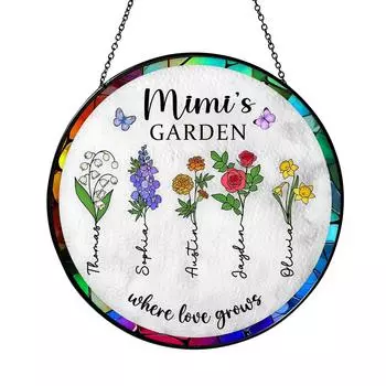 Акриловый плоский кулон, весенний, популярная серия, цепочка, праздничный кулон, подарок, рождественское украшение One Size