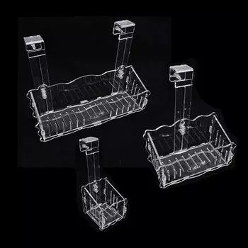 Акриловый подвесной держатель для растений, регулируемые прозрачные чашки для растений, высокая прозрачность, полка для посадки аквариума, чашка для цветочной коробки