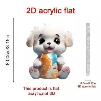 Акриловый привлекательный кулон, идеально подходящий для автомобильных аксессуаров и веселого праздничного декора