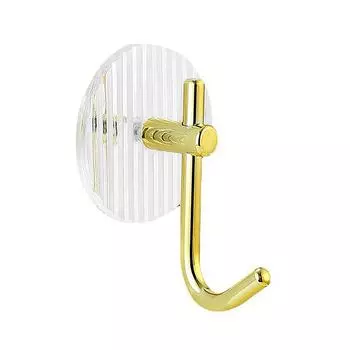 Акриловый прозрачный многофункциональный настенный крючок для ключей, органайзер для одежды, вешалка для полотенец в ванной, крючки для кухонной фурнитуры золотой