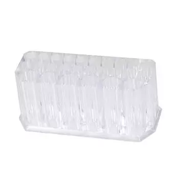 Акриловый ящик для хранения косметики с 26 отверстиями, держатель для кистей для губной помады, полка для дисплея