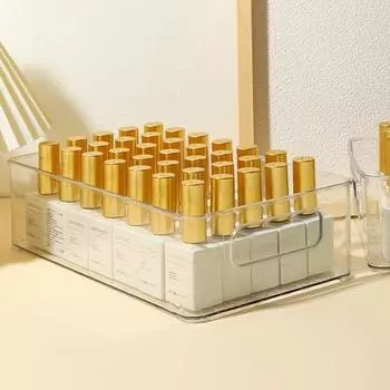 Акриловый ящик для хранения лака для ногтей, органайзер для ногтей и косметики, аксессуары для волос для дома