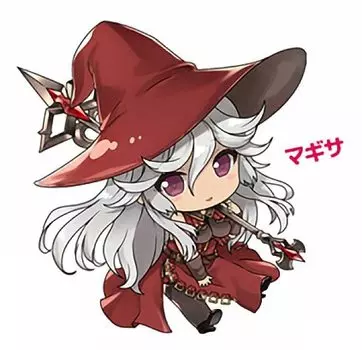 Акриловый ремешок Granblue Fantasy Petanko Trading [Magisa] Vol.1