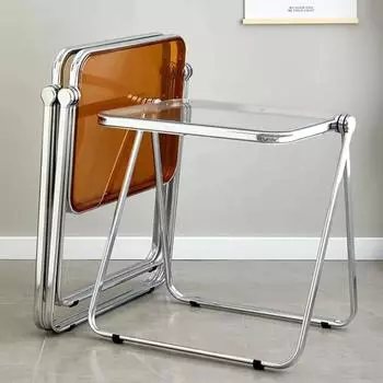 Акриловый складной стол, портативный небольшой столик, рабочий стол, балкон, компьютерный стол, мини-стол для спальни, прикроватный столик, мебель для гостиной серый